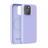 Vention KUFV0-40 - coque de protection en silicone MagSafe pour iPhone 15 Pro Max, violet : dos