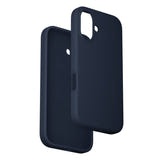 Vention KUHL0-10 - coque de protection en silicone MagSafe pour iPhone 16, bleu : dos