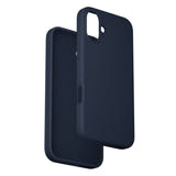 Vention KUHL0-20 - coque de protection en silicone MagSafe pour iPhone 16 Plus, bleu : dos