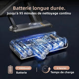 COTIAR V30 PRO - Aspirateur balai sans fil 800 W, 95 min d'autonomie : quatre modes