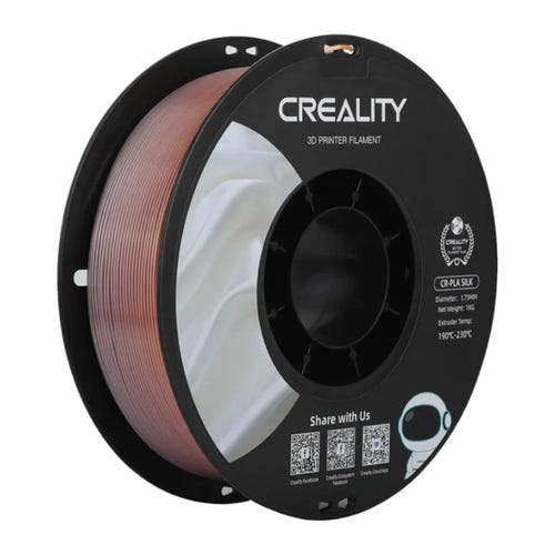 Creality CR-Silk PLA - Filament 3D soyeux 1,75 mm (arc-en-ciel) : bobine Silk arc en ciel