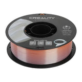 Creality CR-Silk PLA - Filament 3D soyeux 1,75 mm (arc-en-ciel) : vase spirale