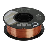 Creality CR-Silk - Filament PLA effet soie 1,75 mm 1 kg, cuivre rouge : bobine 1 kg