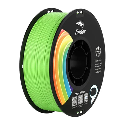 Creality Ender-PLA+ - Filament PLA+ vert 1,75 mm, bobine de 1 kg - visuel 1