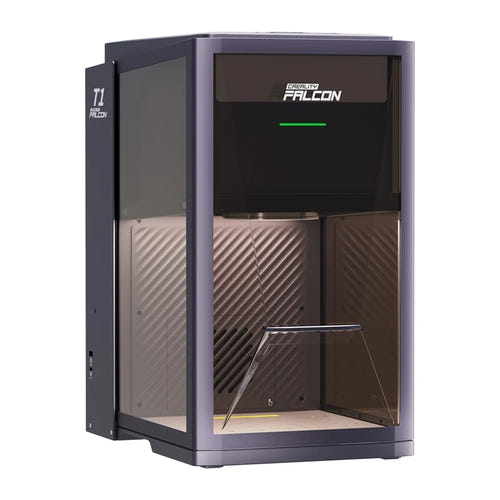 Creality Falcon T1 20W - graveur et découpeur laser à diode : vue latérale