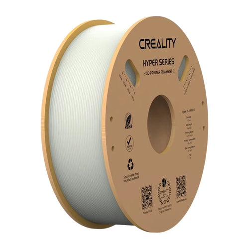 Creality Hyper PLA - Filament blanc 1,75 mm 1 kg pour impression 3D rapide : bobine