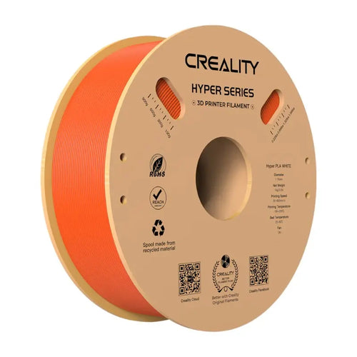 Creality Hyper PLA - Filament 3D haute vitesse 1,75 mm 1 kg, orange