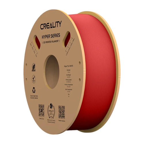 Creality Hyper PLA - Filament rouge 1,75 mm 1 kg pour impression 3D rapide : bobine