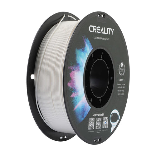 Creality TPU - Filament 3D flexible 1,75 mm 1 kg, blanc