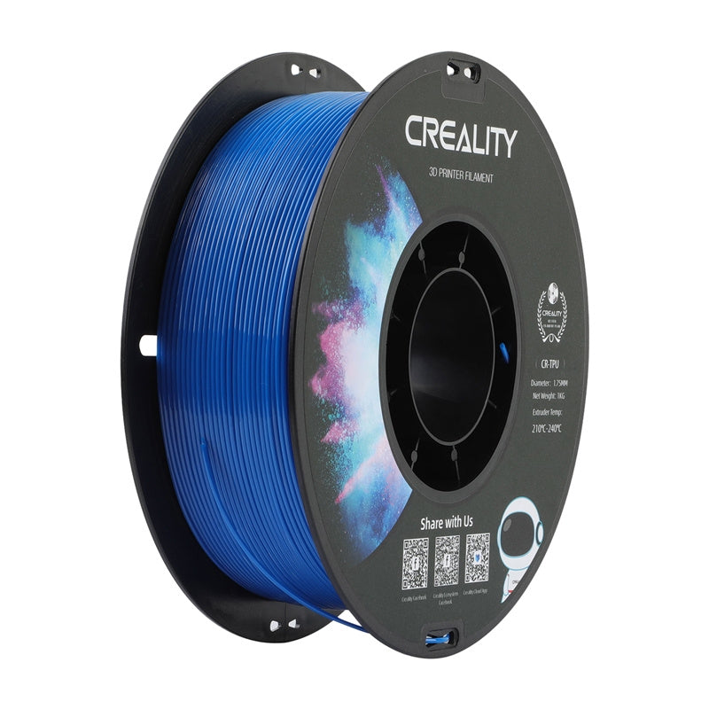 Creality TPU - Filament 3D flexible 1,75 mm 1 kg, bleu - visuel 1