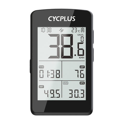 Cycplus M3 - Compteur GPS vélo connecté (vue 1)