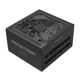 darkFlash PMT850A3 - Alimentation PC 850 W ATX 3.1, 80 Plus Gold, noire : panneau connecteurs modulaires
