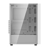 darkFlash - Boîtier PC A290 + 3 ventilateurs ARGB CL6 (blanc) : intérieur