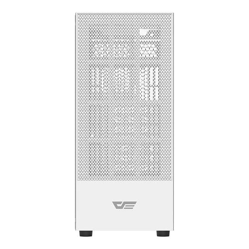 darkFlash - Boîtier PC A290 verre trempé (blanc, sans ventilateurs) : intérieur