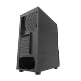darkFlash - Boîtier PC Aquarius Mesh (noir, sans ventilateurs) : façade