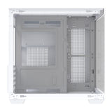 darkFlash - Boîtier PC B275 panoramique (blanc, sans ventilateurs) : intérieur