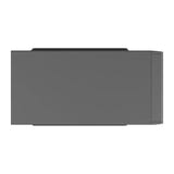 darkFlash - Boîtier PC B351 minimaliste (noir) : façade