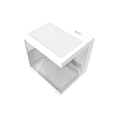 darkFlash - Boîtier PC C275P mini tour panoramique (blanc, sans ventilateurs) : côté