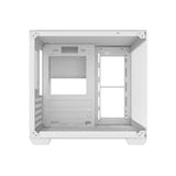 darkFlash - Boîtier PC C275P mini tour panoramique (blanc, sans ventilateurs) : intérieur