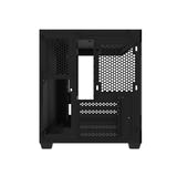darkFlash - Boîtier PC C275P mini tour panoramique (noir, sans ventilateurs) : côté