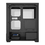 darkFlash - Boîtier PC C365 mini tour panoramique (noir, sans ventilateurs) : détail