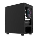 darkFlash - Boîtier PC DB330M compact + 3 ventilateurs ARGB (noir) : détail