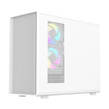 darkFlash - Boîtier PC DB460M façade mesh (blanc, sans ventilateurs) : arrière