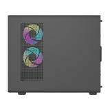 darkFlash - Boîtier PC DB460M façade mesh (noir, sans ventilateurs) : dessus