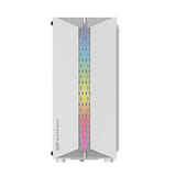 darkFlash - Boîtier PC DK151 LED façade ARGB + 3 ventilateurs RGB (blanc) (vue 2)