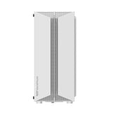 darkFlash - Boîtier PC DK151 LED façade ARGB + 3 ventilateurs RGB (blanc) : intérieur