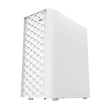 darkFlash - Boîtier PC DK351 + 4 ventilateurs ARGB CL6 (blanc) : profil