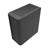 darkFlash - Boîtier PC DK351 + 4 ventilateurs ARGB CL6 (noir) : arrière