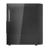 darkFlash - Boîtier PC DK351 + 4 ventilateurs ARGB CL6 (noir) : dessus