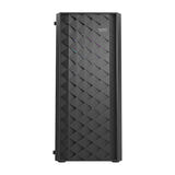 darkFlash - Boîtier PC DK351 + 4 ventilateurs ARGB CL6 (noir) : profil