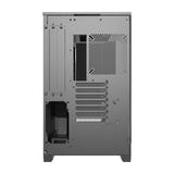 darkFlash - Boîtier PC DQX90 grande tour panoramique + 4 ventilateurs ARGB (noir) : détail