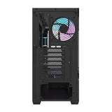 darkFlash - Boîtier PC DS900 AIR + 6 ventilateurs ARGB (noir) : connectique