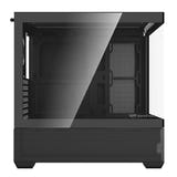 darkFlash - Boîtier PC DS900 AIR ventilation renforcée (noir, sans ventilateurs) : façade