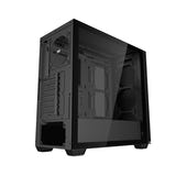 darkFlash - Boîtier PC DS900WS ATX (noir, sans ventilateurs) : arrière