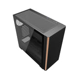 darkFlash - Boîtier PC DS900WS ATX (noir, sans ventilateurs) : intérieur