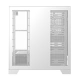 darkFlash - Boîtier PC DY450 grande tour (blanc, sans ventilateurs) : intérieur