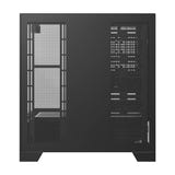 darkFlash - Boîtier PC DY450 PRO écran de températures (noir, 1 ventilateur ARGB) : connectique
