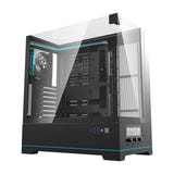 darkFlash - Boîtier PC DY450 PRO écran de températures (noir, 1 ventilateur ARGB) : détail