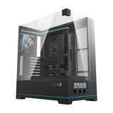 darkFlash - Boîtier PC DY450 PRO écran de températures (noir, 1 ventilateur ARGB) : vue ensemble