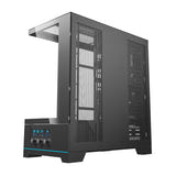 darkFlash - Boîtier PC DY451 grande tour 10 ventilateurs (noir, sans ventilateurs) : arrière