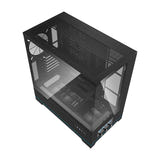 darkFlash - Boîtier PC DY451 grande tour 10 ventilateurs (noir, sans ventilateurs) : détail