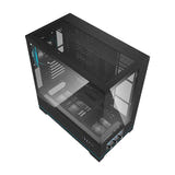 darkFlash - Boîtier PC DY451 PRO écran de températures + 1 ventilateur ARGB (noir) : détail