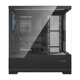 darkFlash - Boîtier PC DY451 PRO écran de températures + 1 ventilateur ARGB (noir)