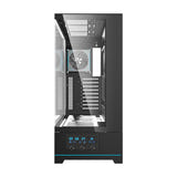 darkFlash - Boîtier PC DY451L PRO grande tour écran de températures (noir) : arrière