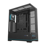 darkFlash - Boîtier PC DY451L PRO grande tour écran de températures (noir)