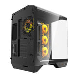 darkFlash - Boîtier PC DY470 back-connect double watercooling 360 (noir) : détail